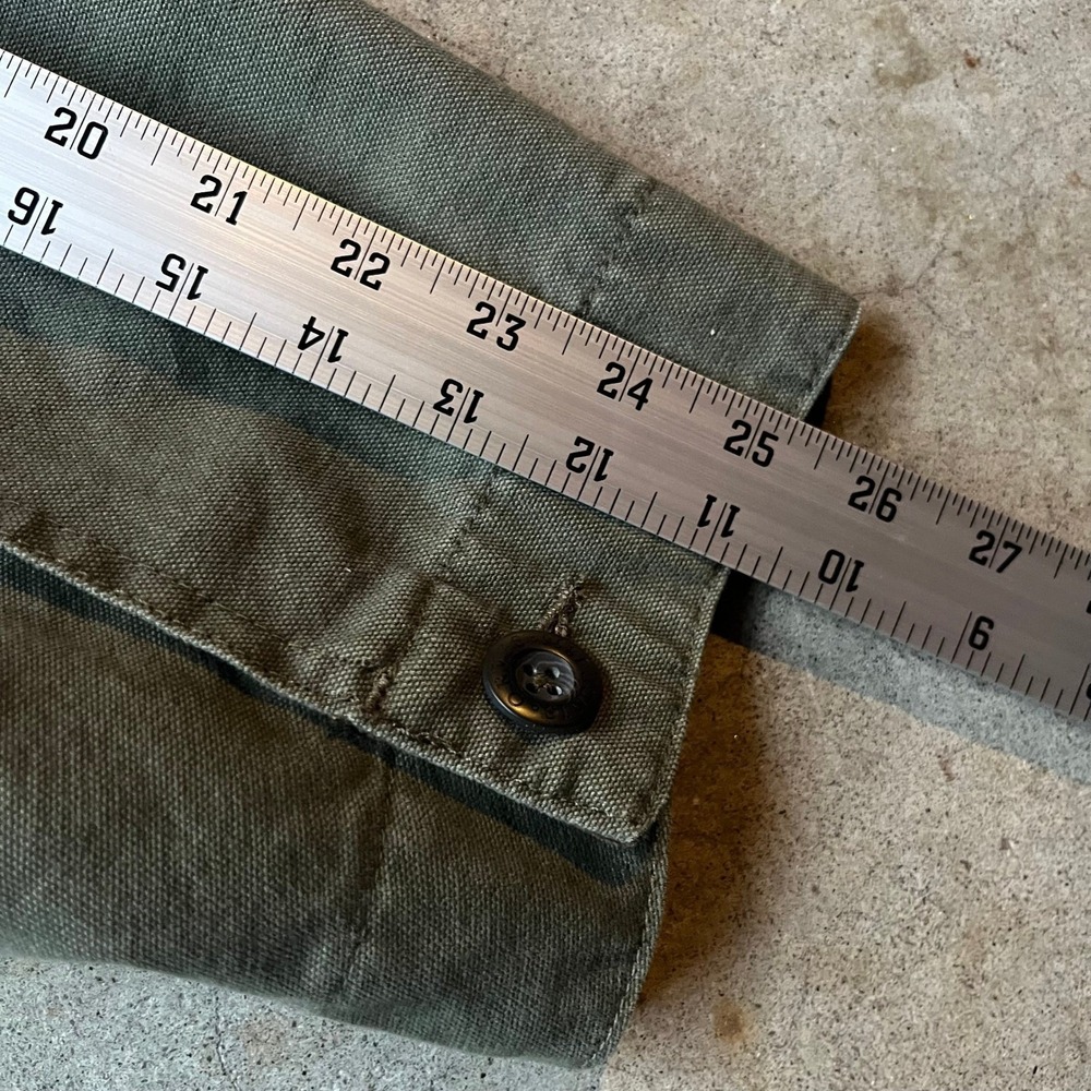 Orvis Men's Chore Jacket Barn Coat Field Insulated Brown XXL Canvas Quilt Lined - Picture 11 of 11